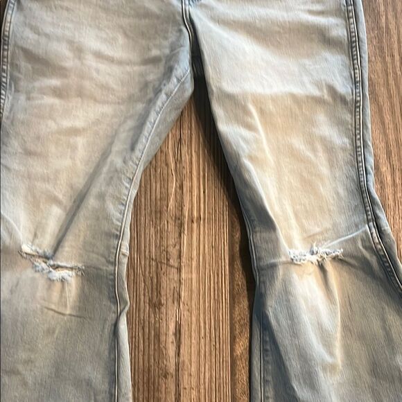 Nwt Wrangler Blue Flare Wide Leg Jeans (tall) - Picture 3 of 8